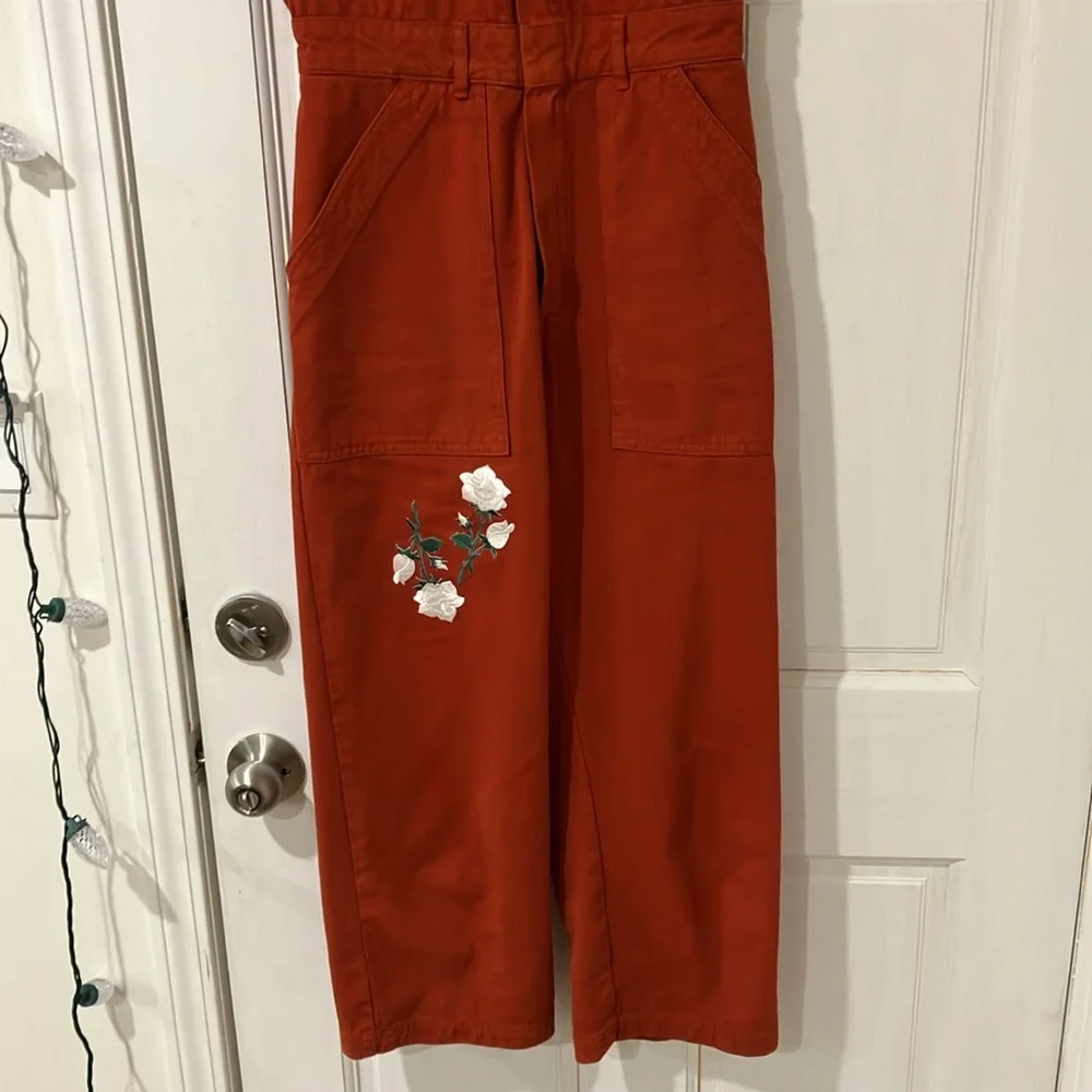 SOLD. Big Bud Press Jumpsuit with patch, Petite Small - Picture 5 of 5